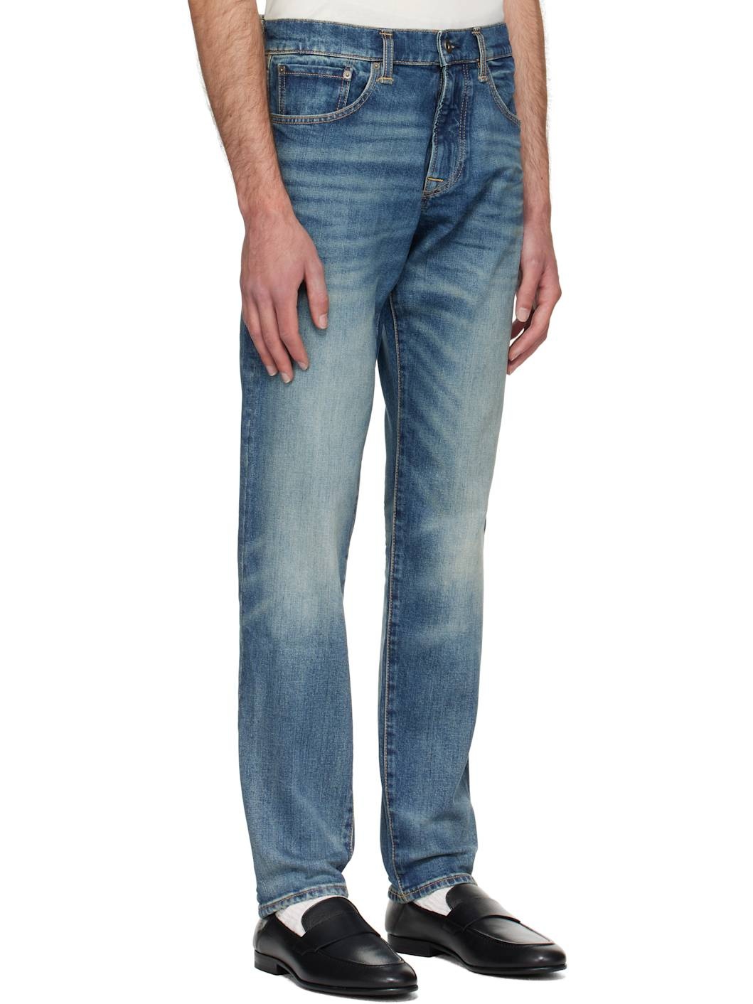 Blue BECKHAM Edition Slim-fit Jeans - 2