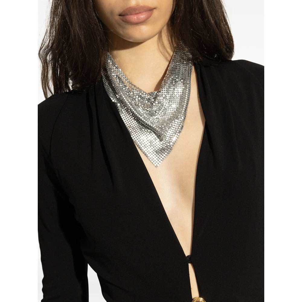 Versace Silver Necklaces Women - 4