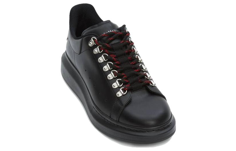 Alexander McQueen Oversized Sneaker with Hook eyelets 'Black' 604248WHRWA1000 - 3