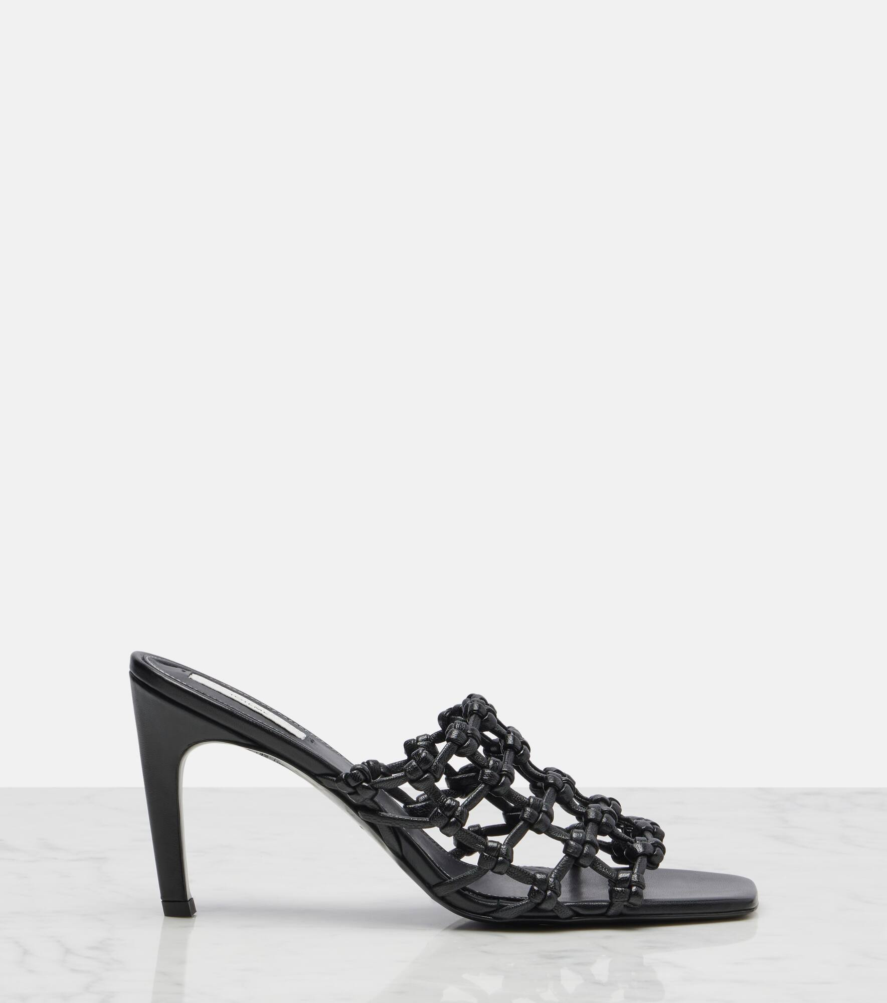 Woven leather sandals - 4