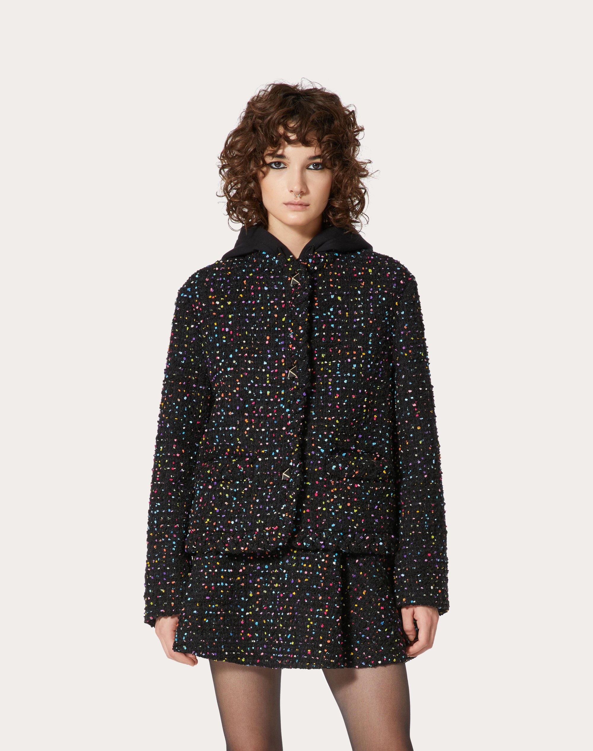 TWEED POIS JACKET - 3