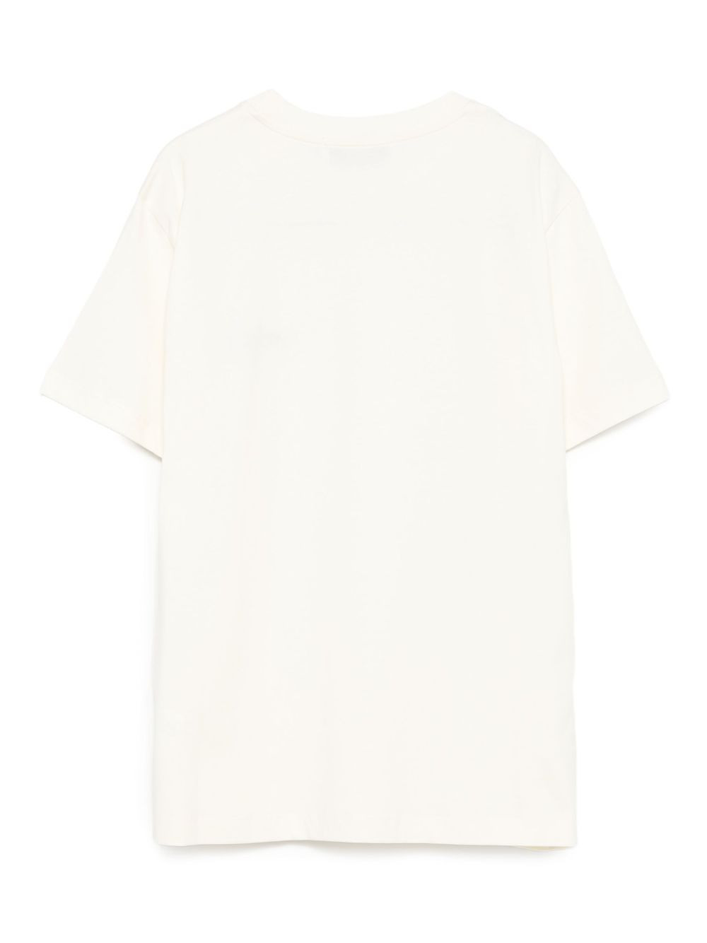 logo-embroidered cotton T-shirt - 2