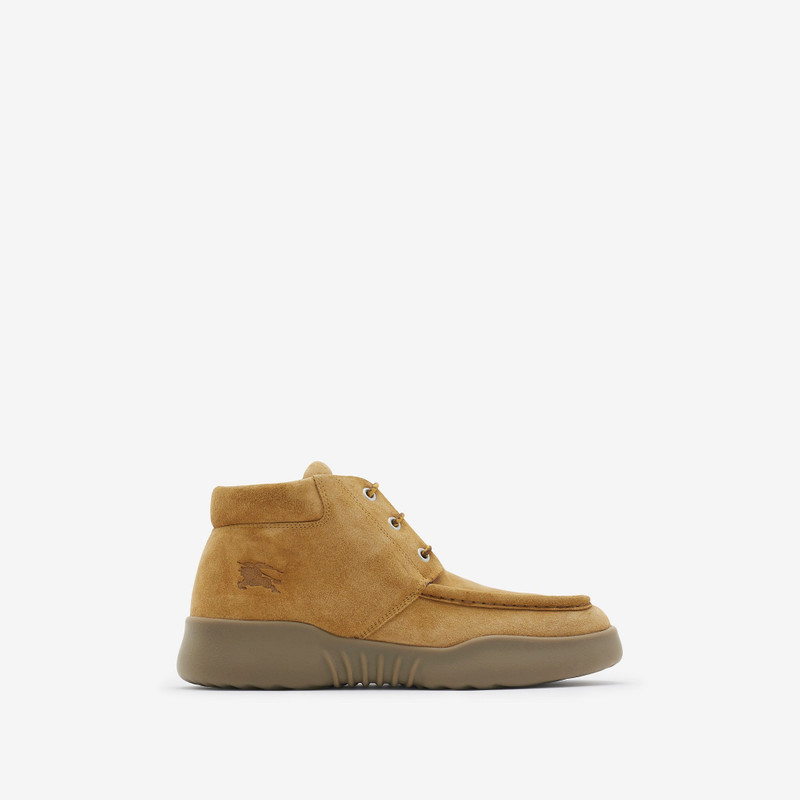 Suede Log Boots - 1