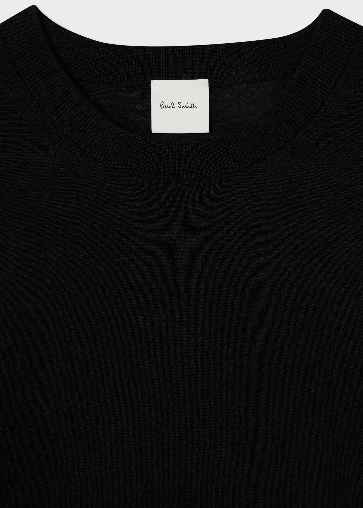 Black Coloured Stitch Knitted Top - 2