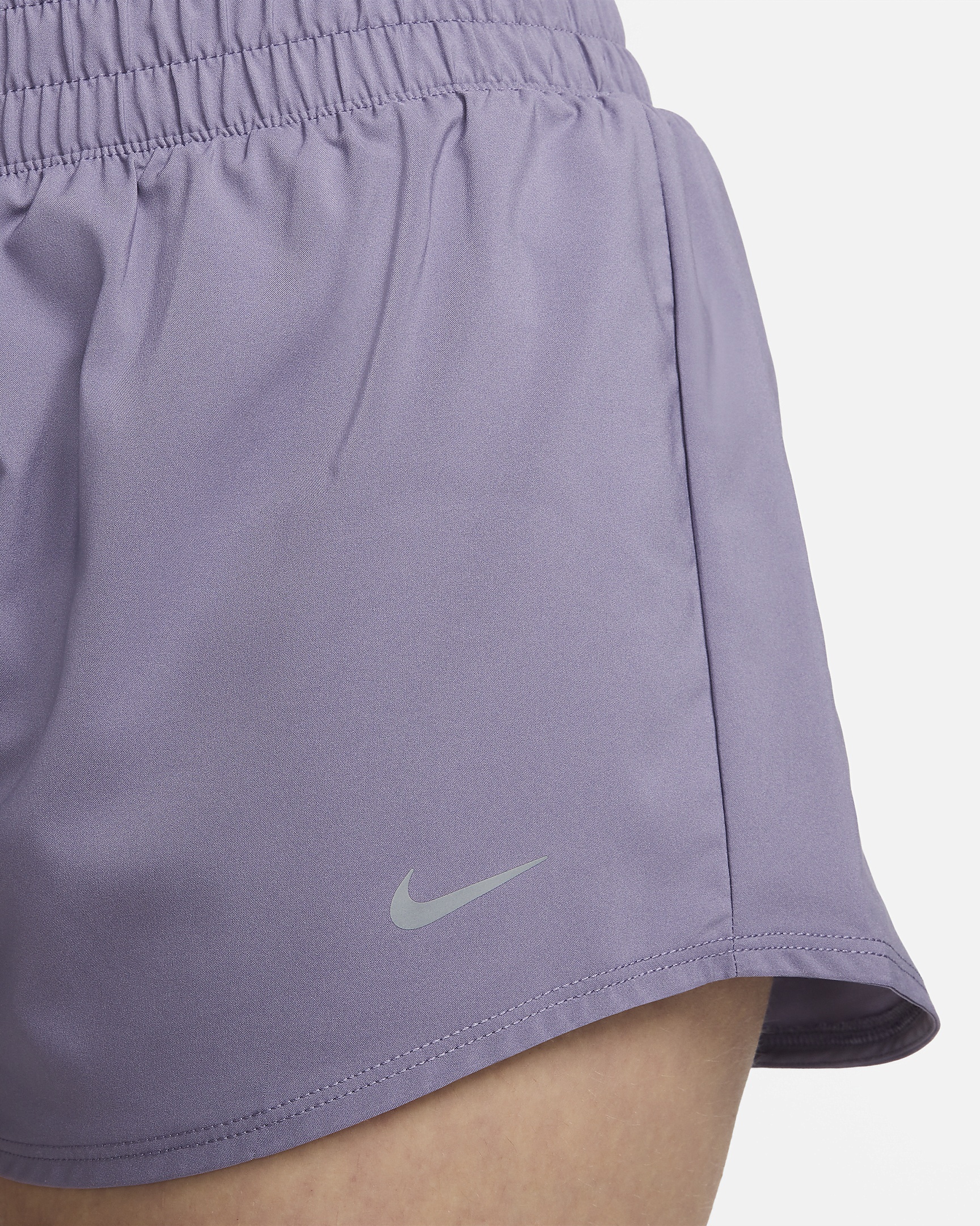 Nike One Women's Dri-FIT Mid-Rise 3" Brief-Lined Shorts - 5