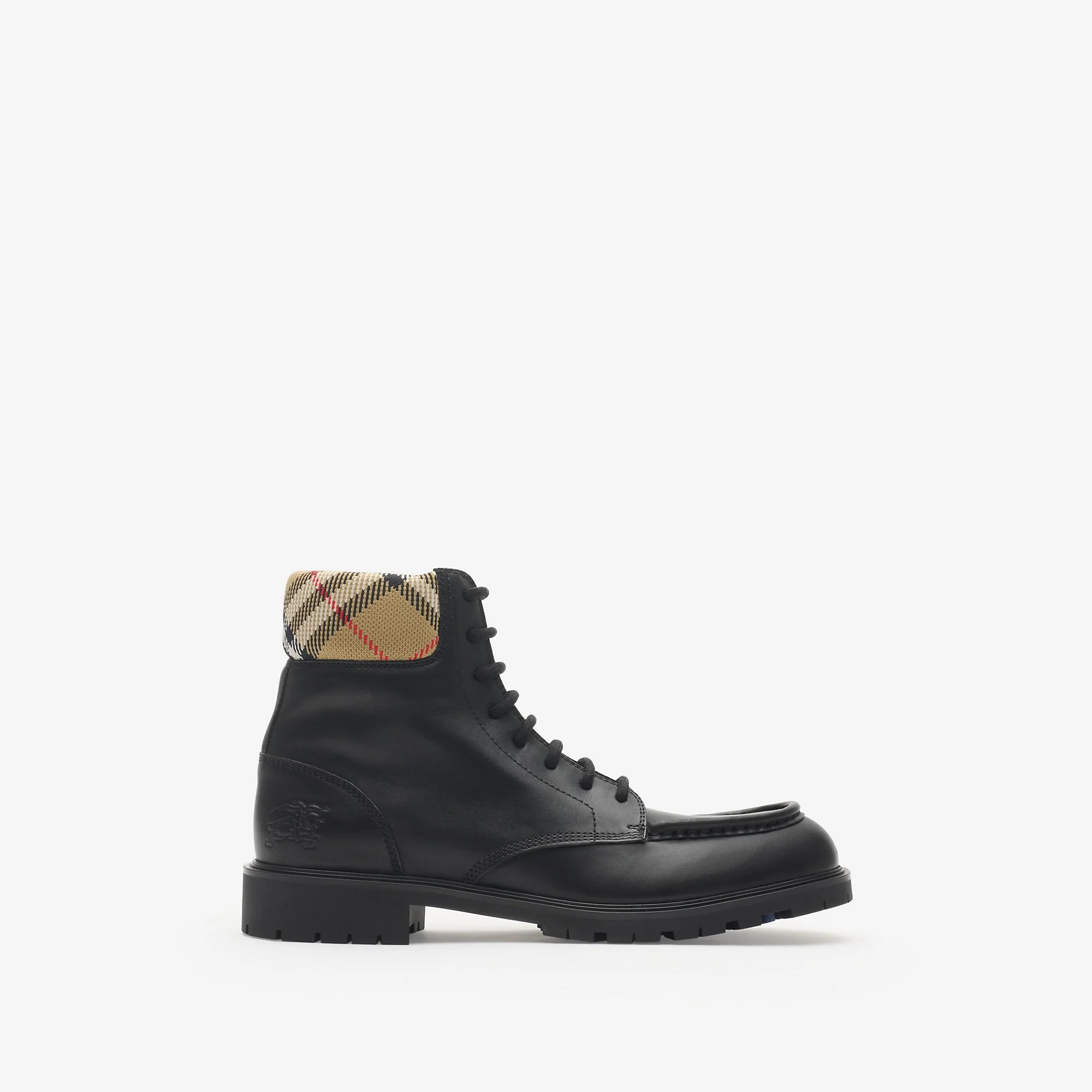 Leather Rogue Combat Boots - 1