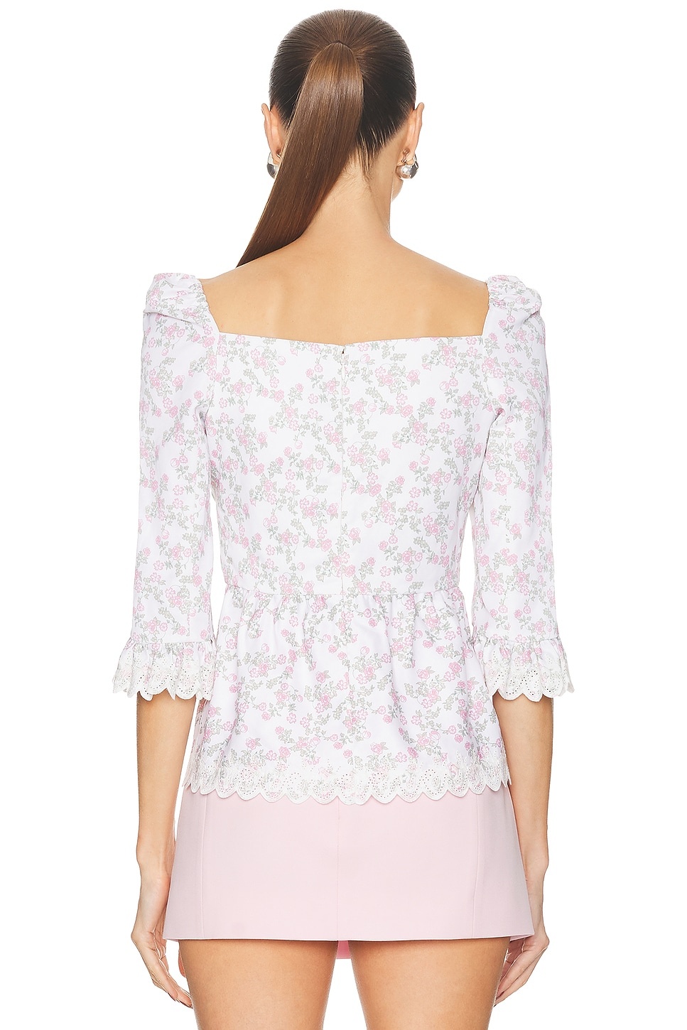 Open Neck Princess Top - 3