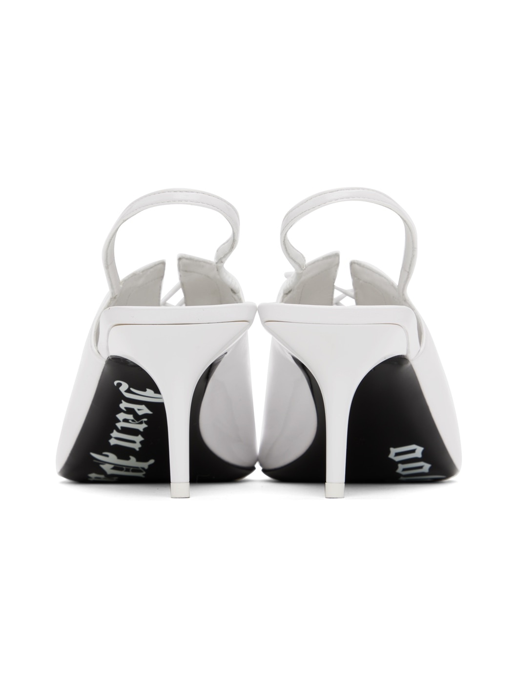 Jimmy Choo / Jean Paul Gaultier White Corset 60 Heels - 2