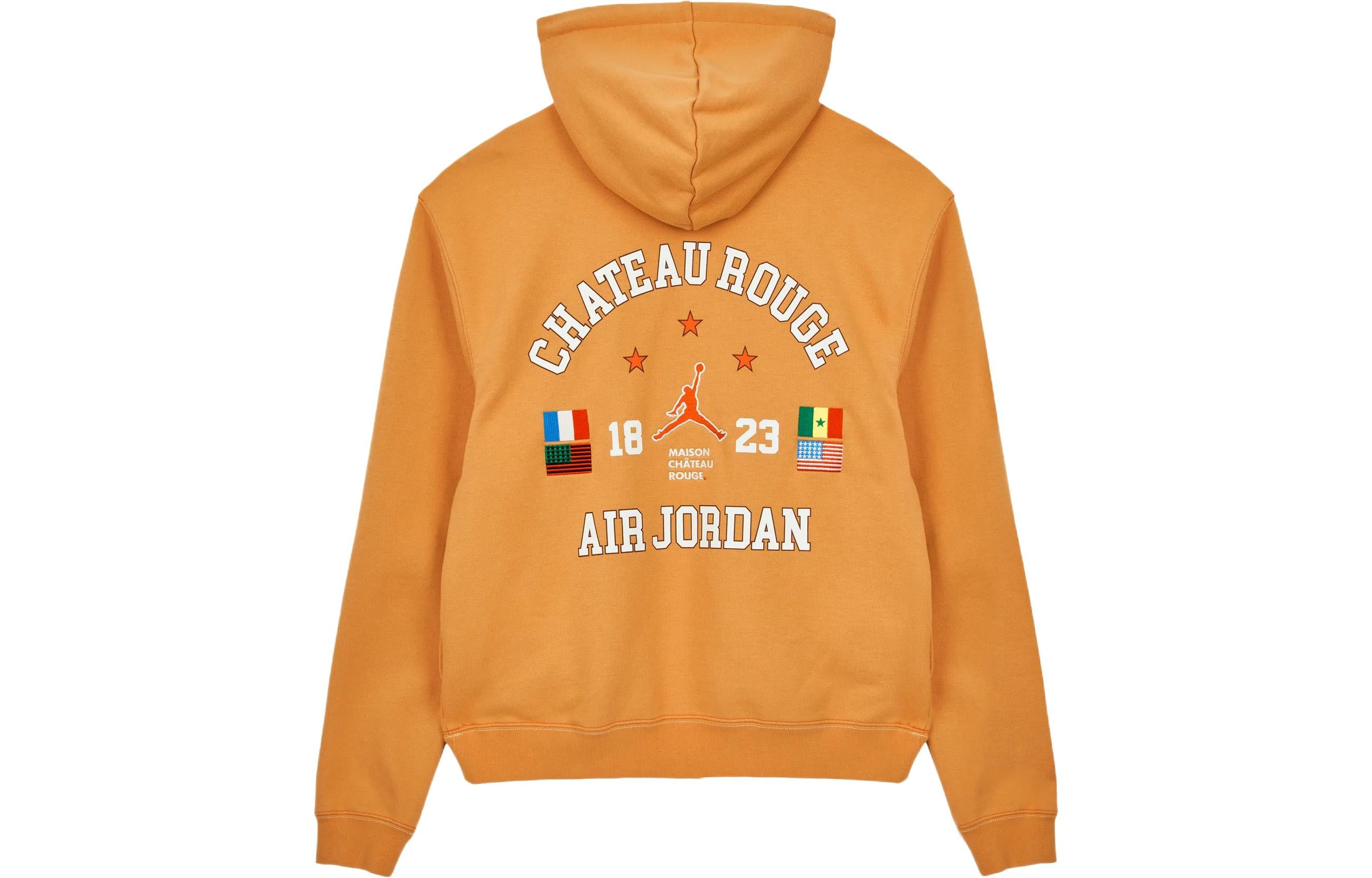 Air Jordan x Maison Chateau Rouge Crossover Hoodie 'Orange' DJ9773-839 - 2