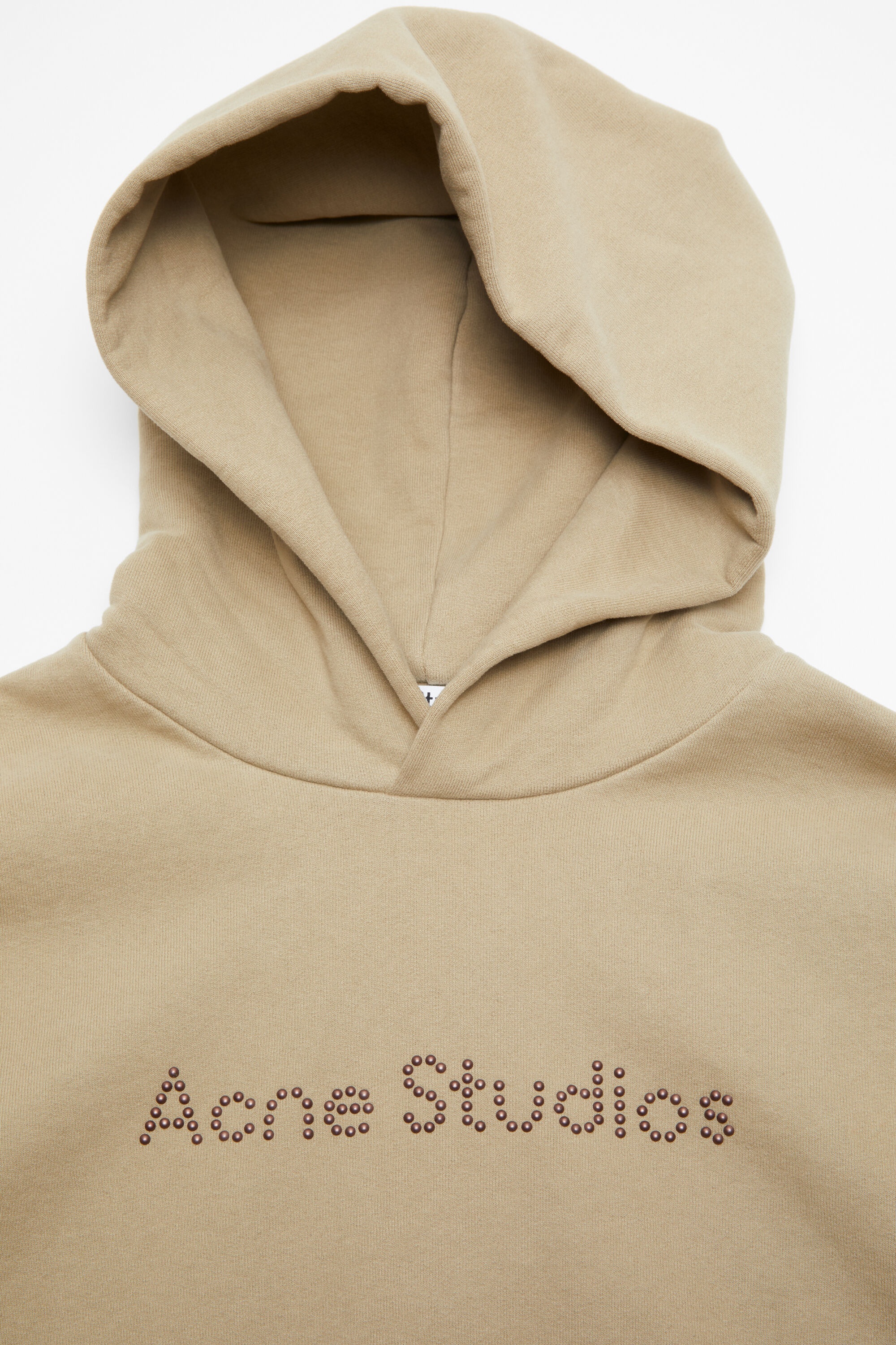 Logo hooded sweatshirt - Sand beige - 4