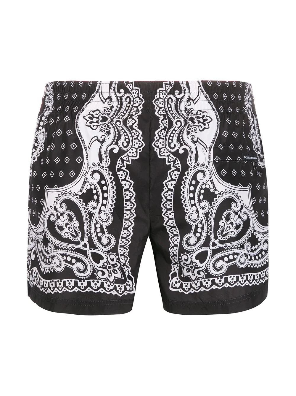 Bandana print swimming shorts - 2