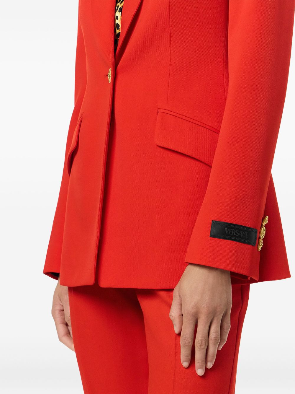 single-button blazer - 5