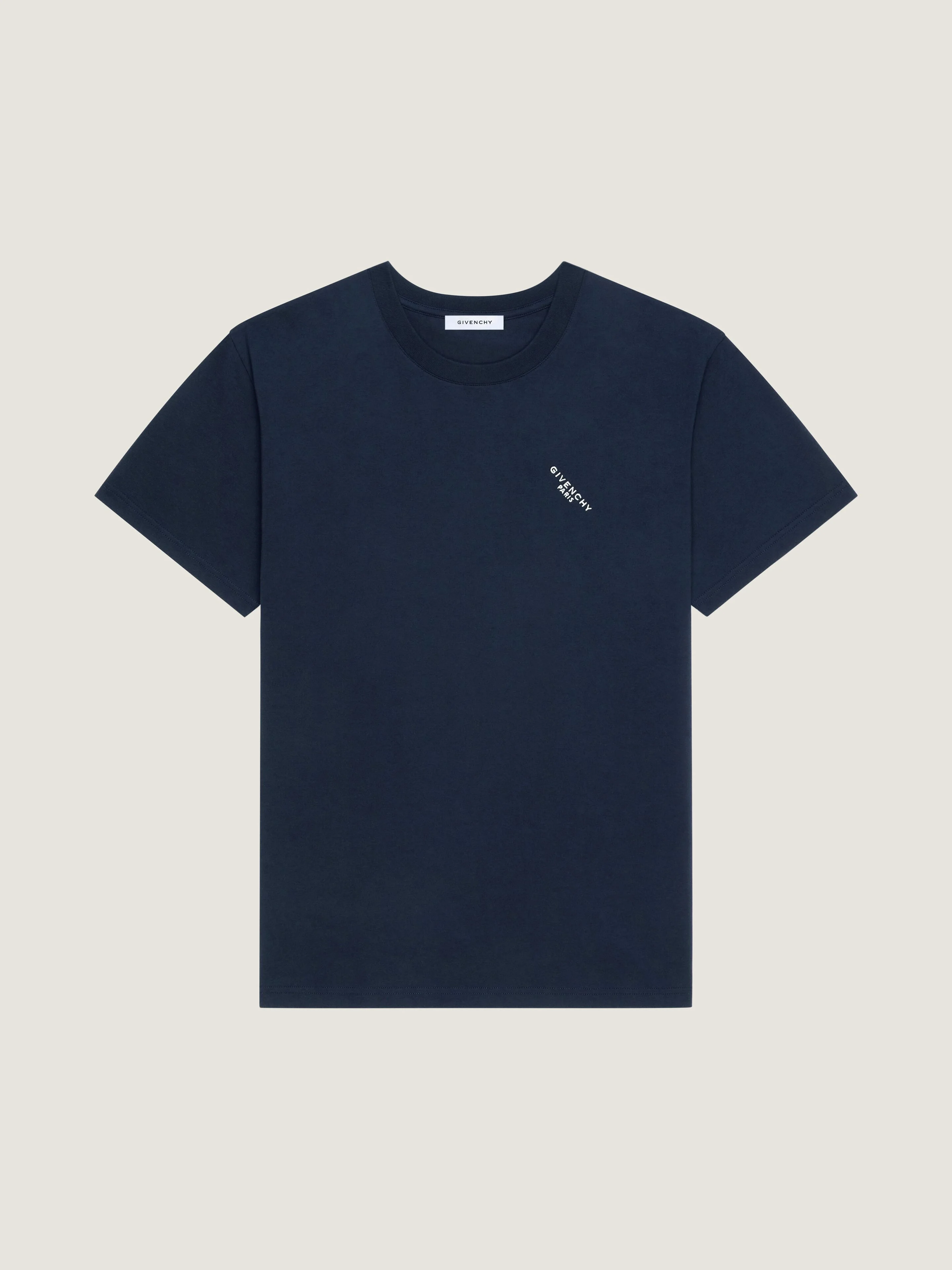 T-SHIRT IN COTTON WITH GIVENCHY SHADOW PRINT - 1