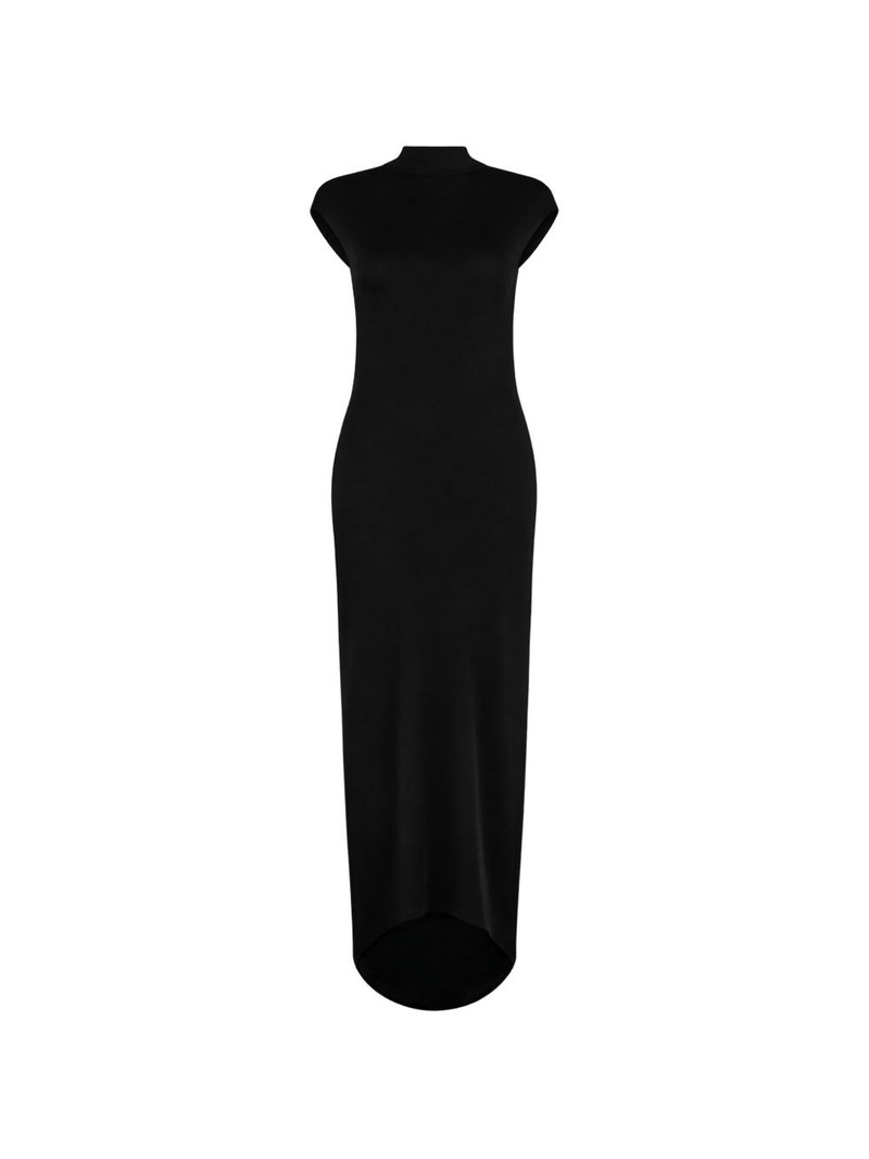 high-neck maxi dress 1