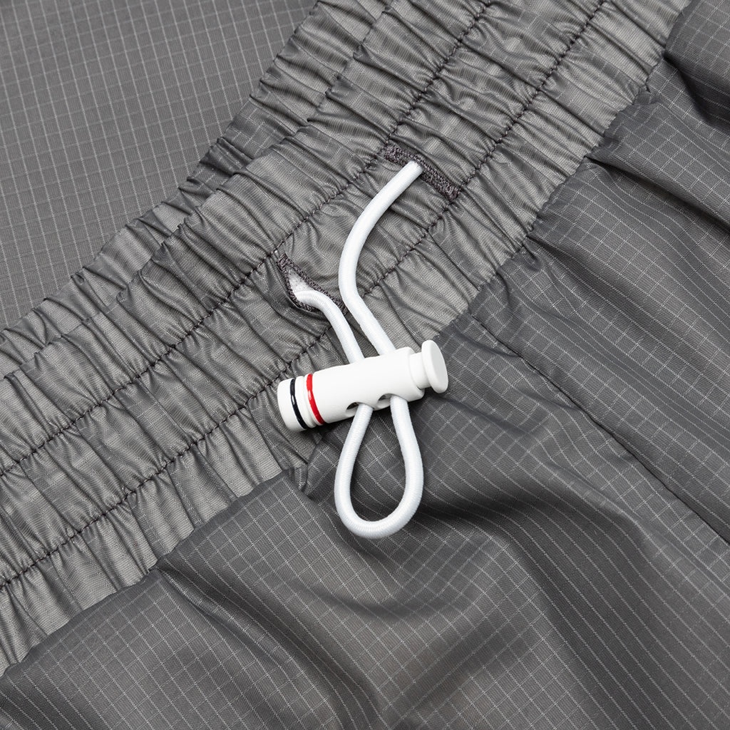 THOM BROWNE STRAIGHT LEG TRACK PANTS - SILVER - 4