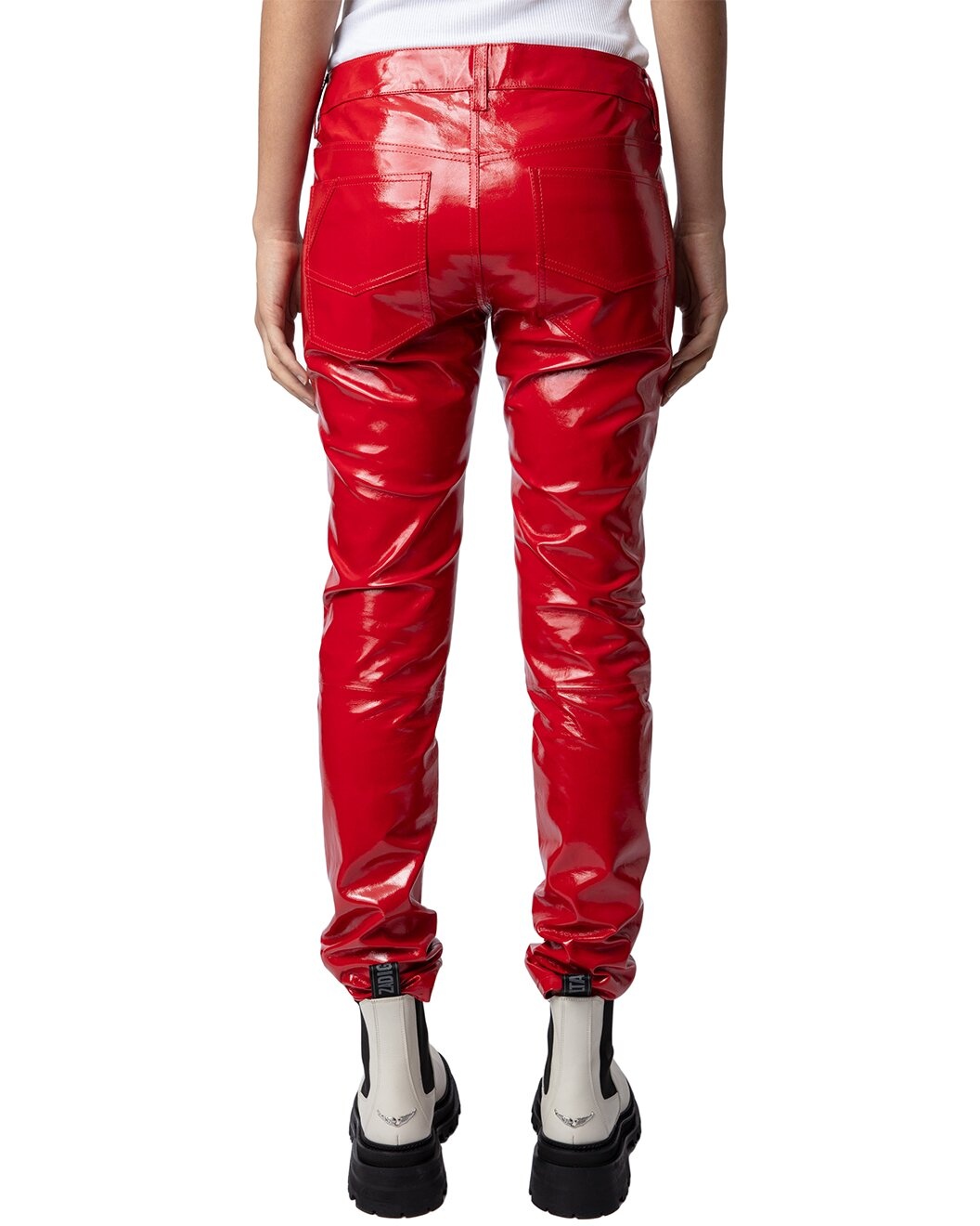 Zadig & Voltaire Peko Vinyle Leather Pant - 2