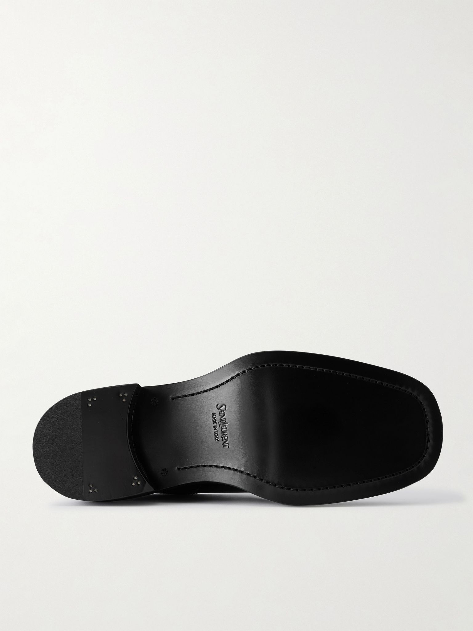 New Bourbon Patent-Leather Brogues Black - 3
