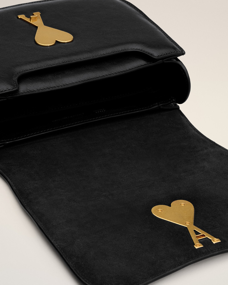 BLACK LEATHER PARIS PARIS BAG 5