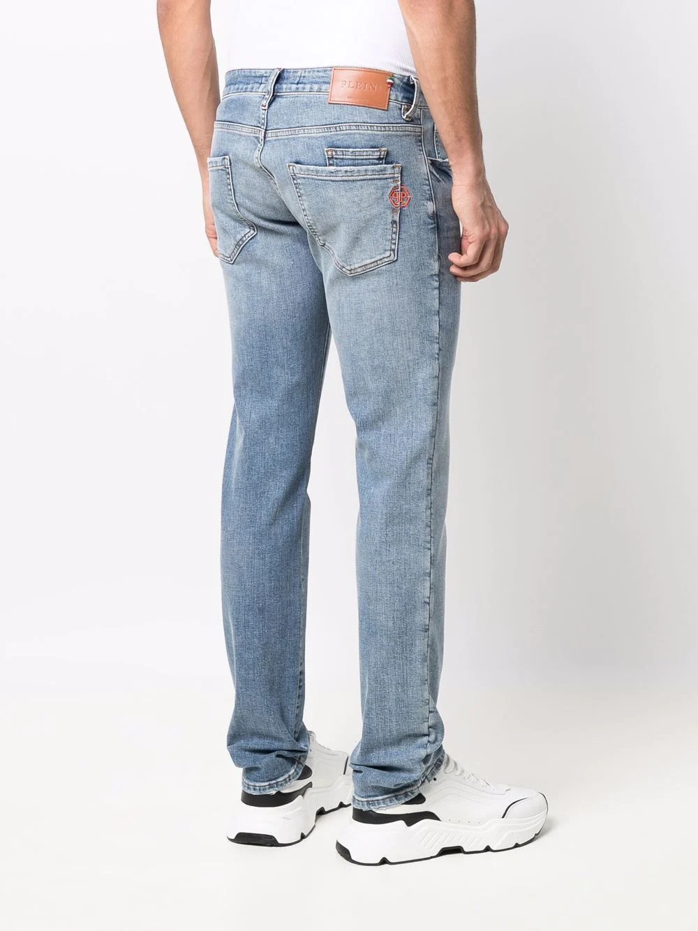 straight-leg denim jeans - 4