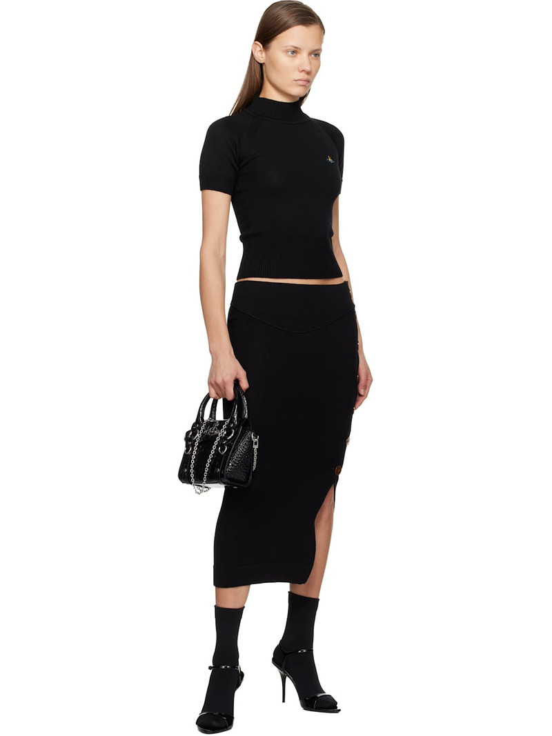 Vivienne Westwood Black Pamela Midi Skirt outlook