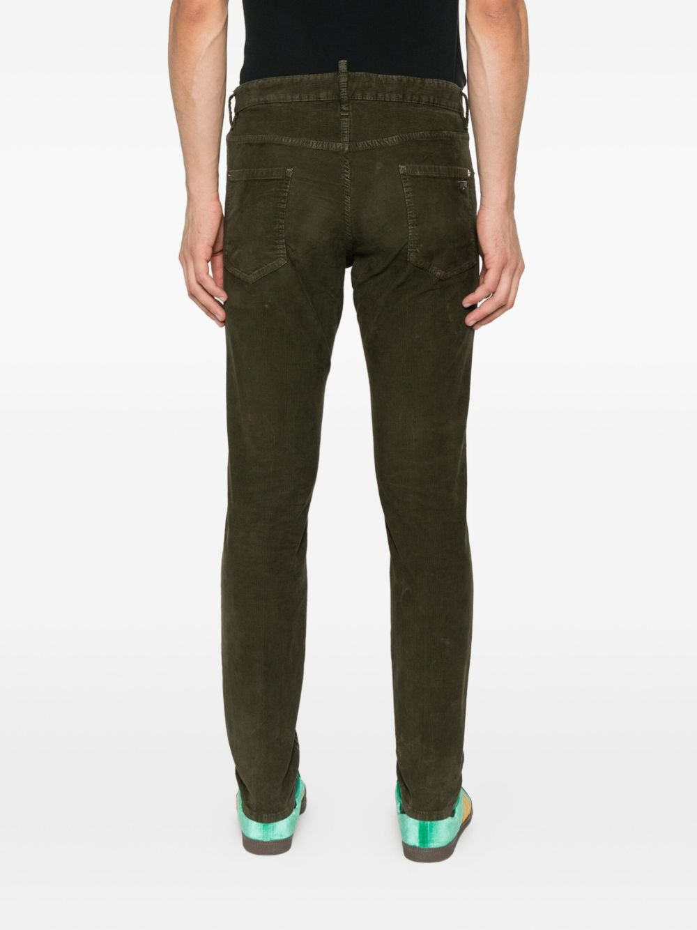 corduroy slim-fit jeans - 4