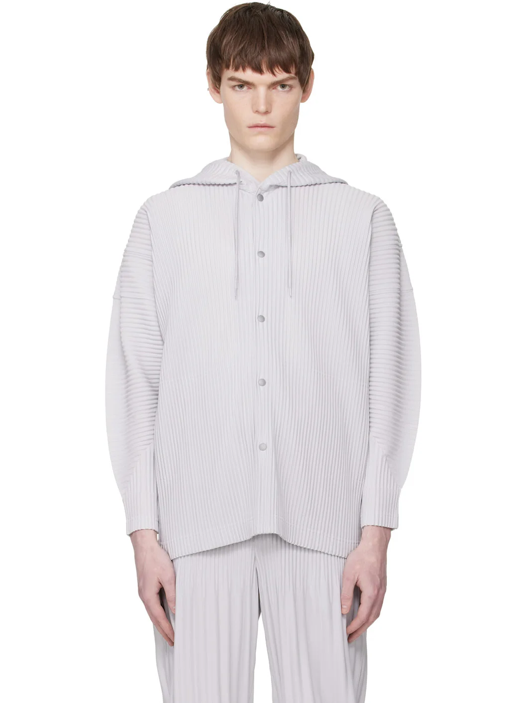 Gray Monthly Colors February Hoodie - 1