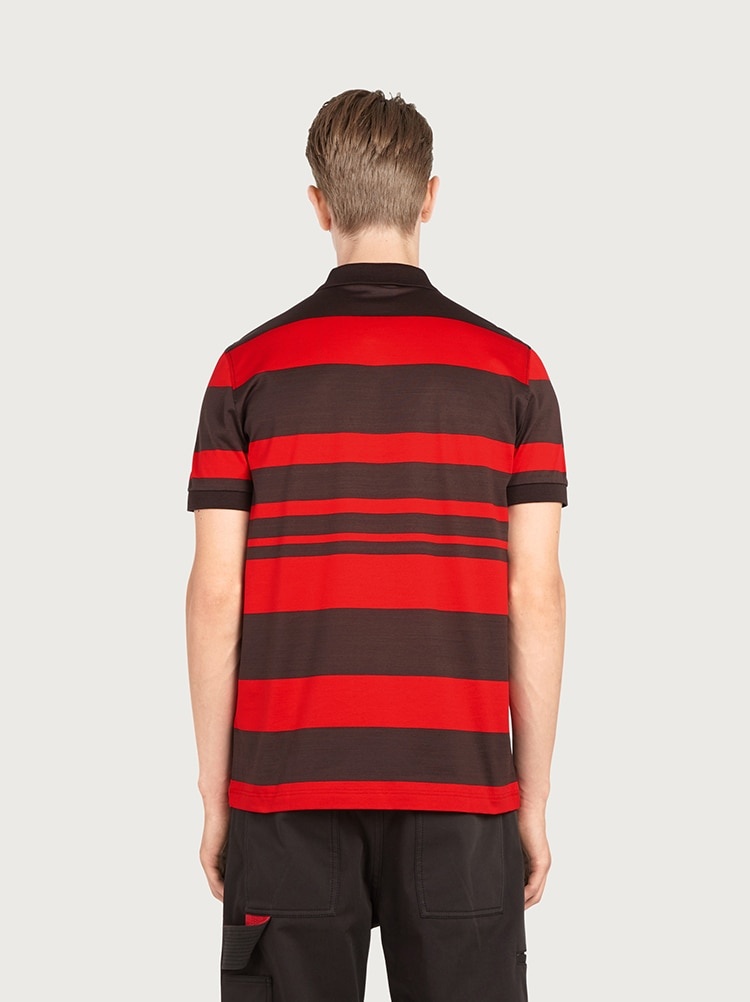 SHORT SLEEVED STRIPED POLO - 4
