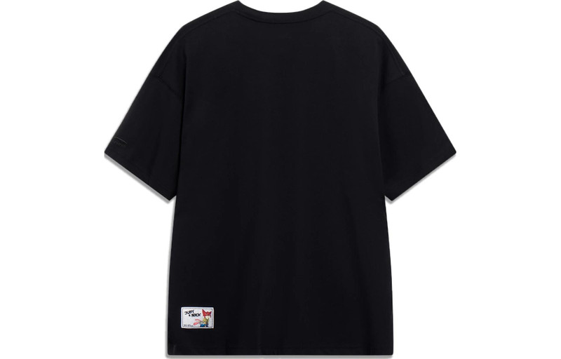Li-Ning Li-Ning x Disney Zootopia Graphic T-shirt 'Black' AHST271-1 outlook