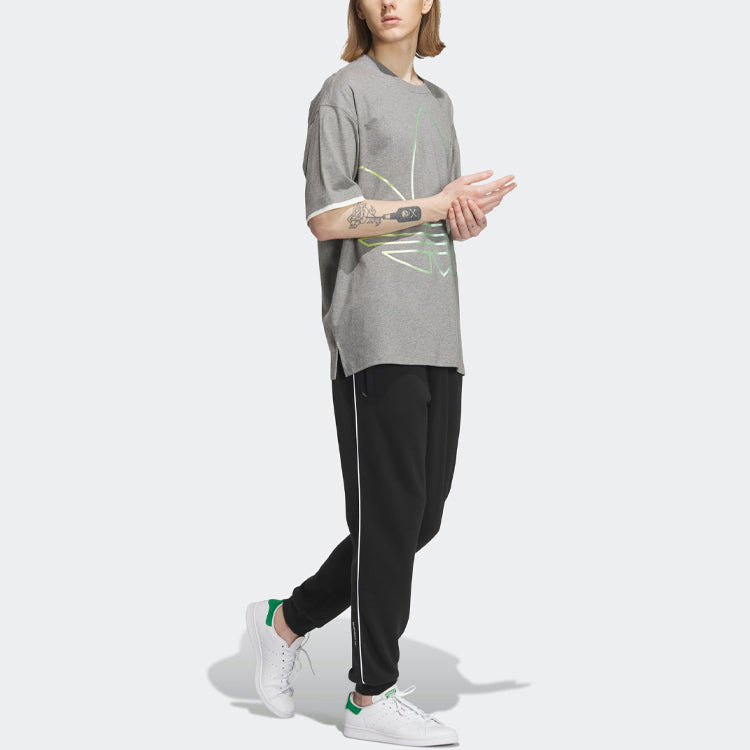adidas LT T-Shirts Short Sleeve 1 'Grey' IP7542 - 4