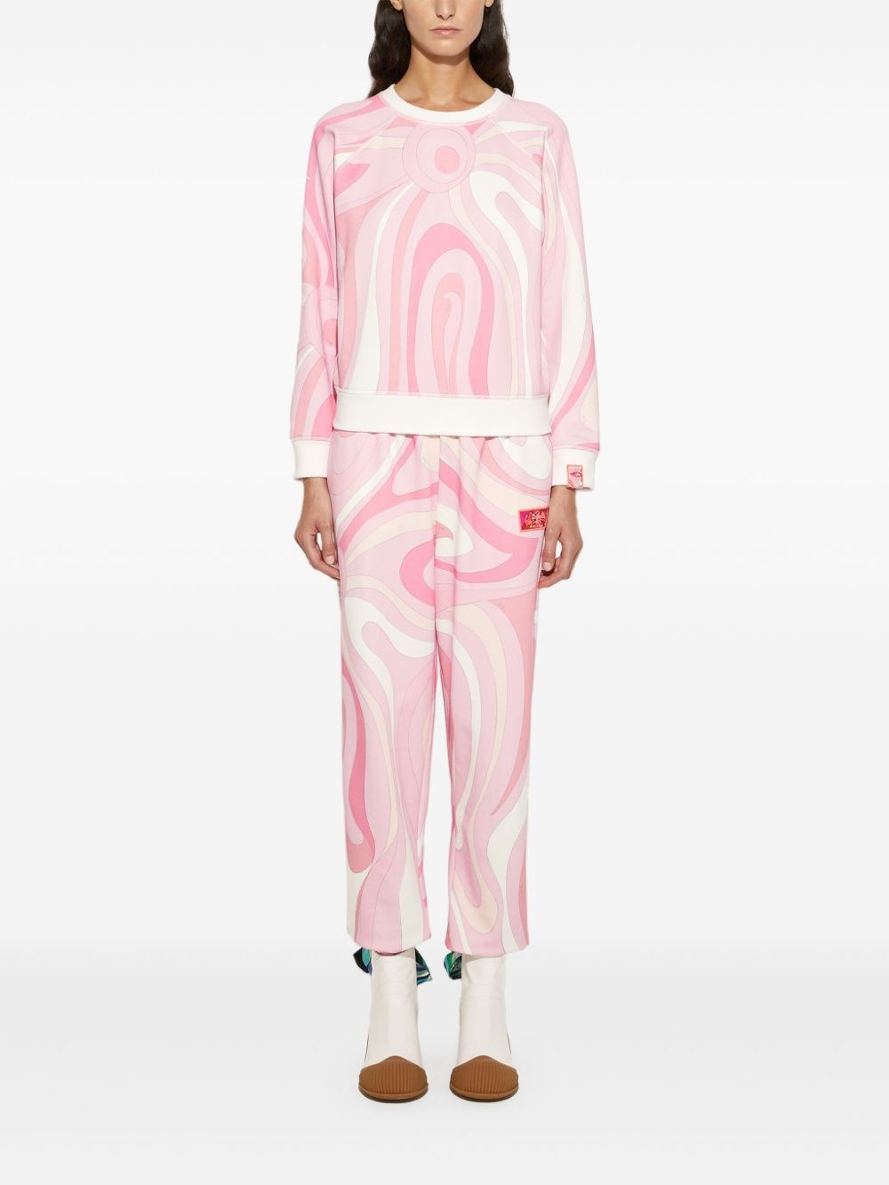 fleece track pants - 2