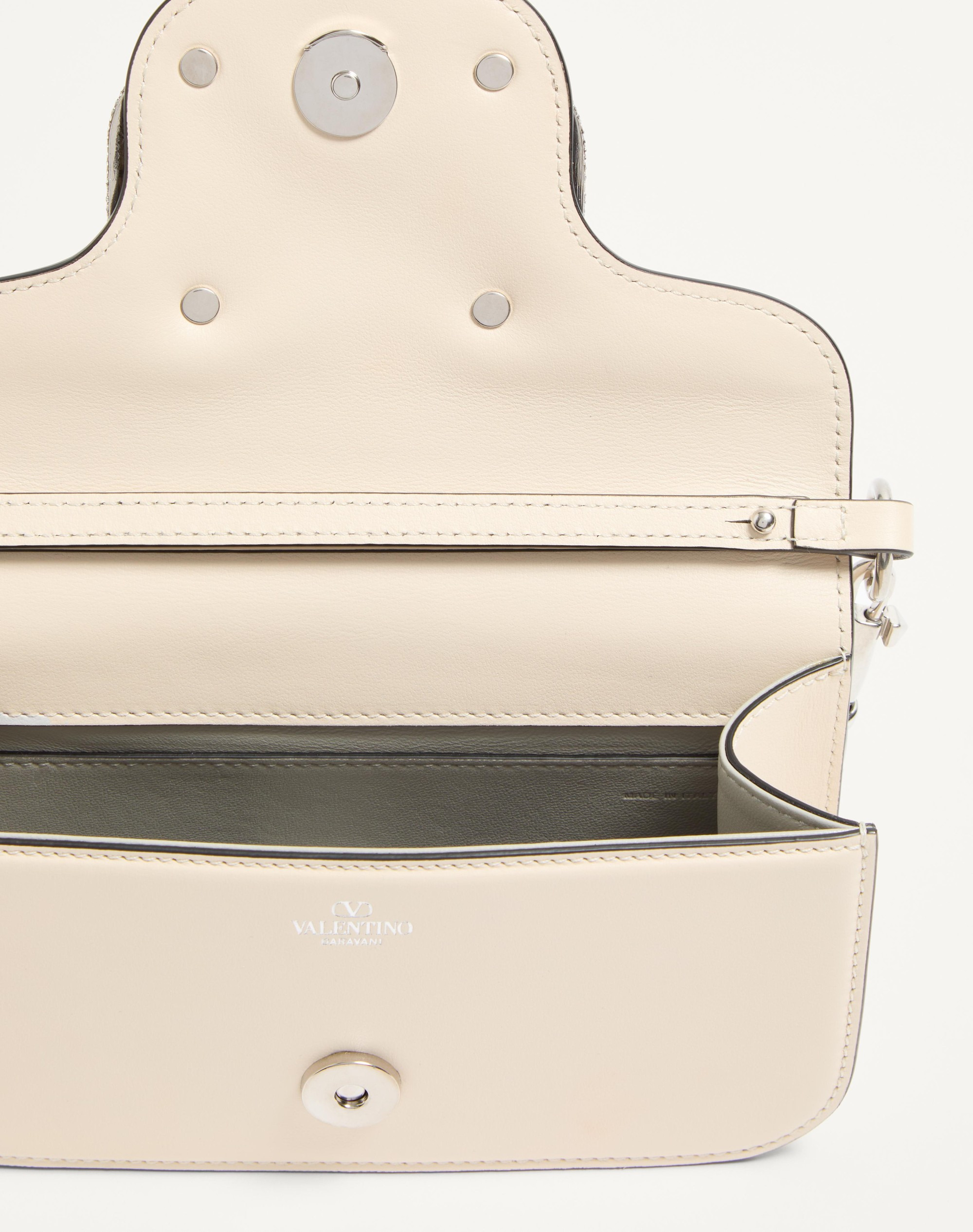 VALENTINO GARAVANI LOCÒ SMALL SHOULDER BAG WITH JEWEL LOGO - 5