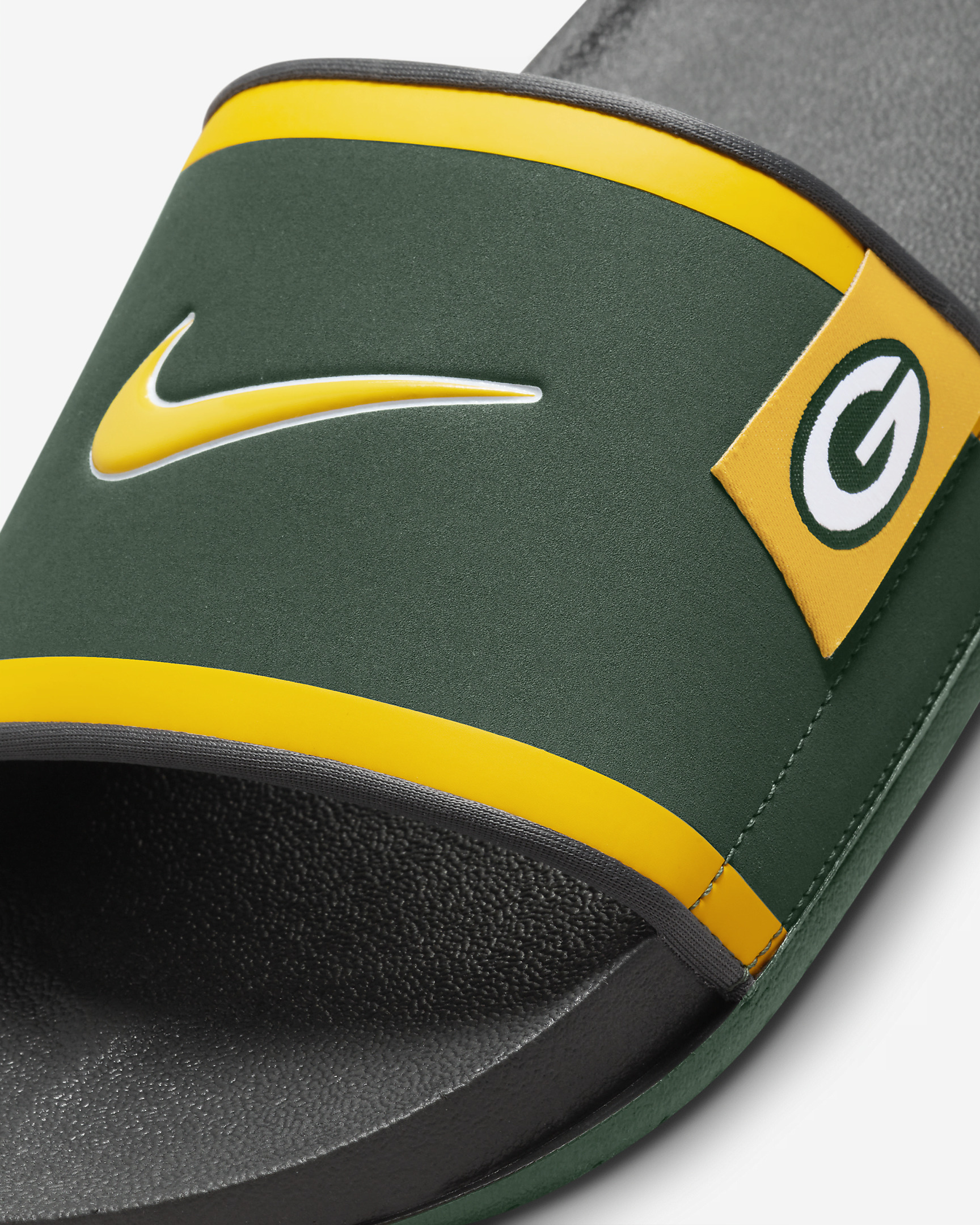 Nike Men's Offcourt (Green Bay Packers) Offcourt Slides - 6