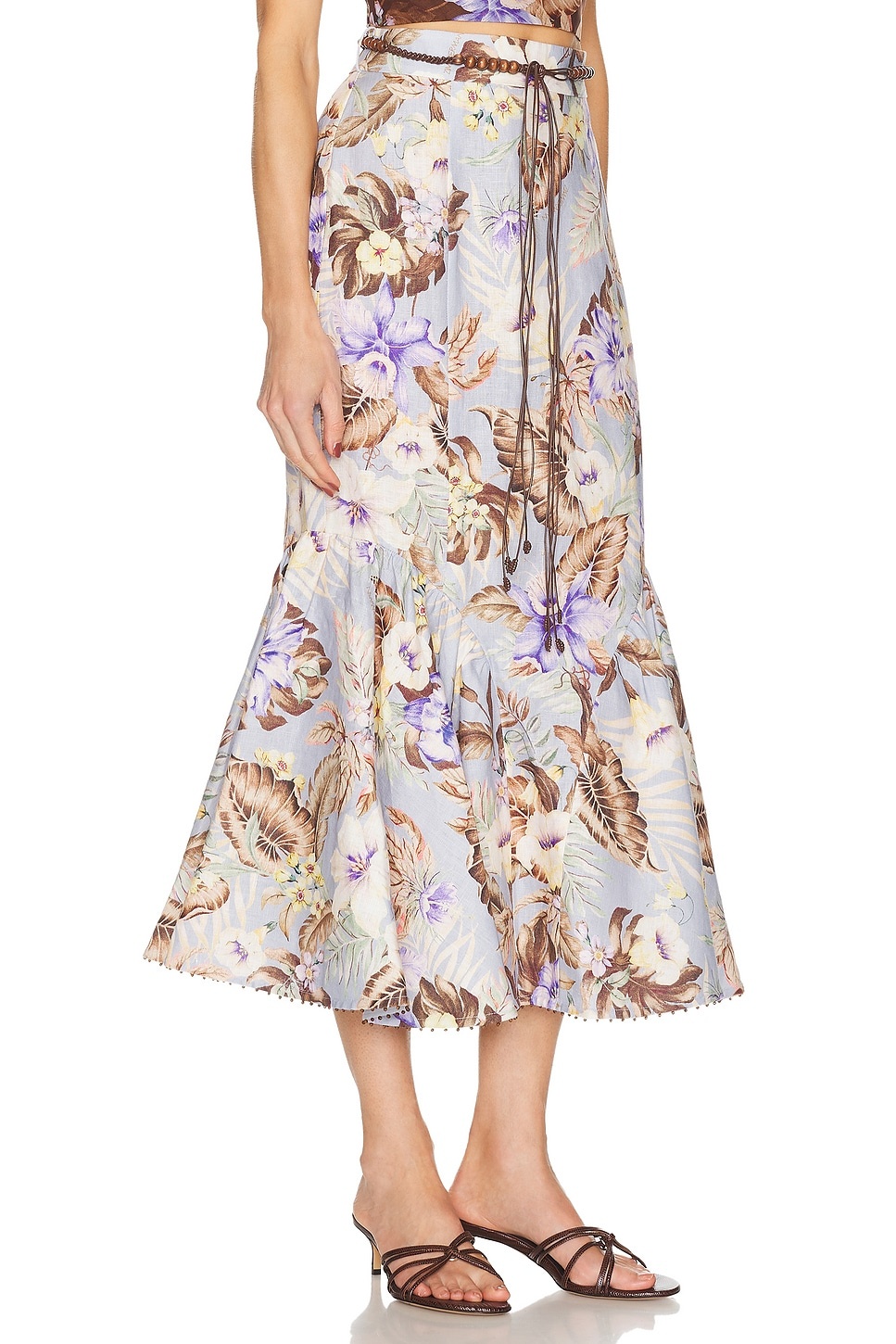 Coco Fit And Flare Midi Skirt - 2