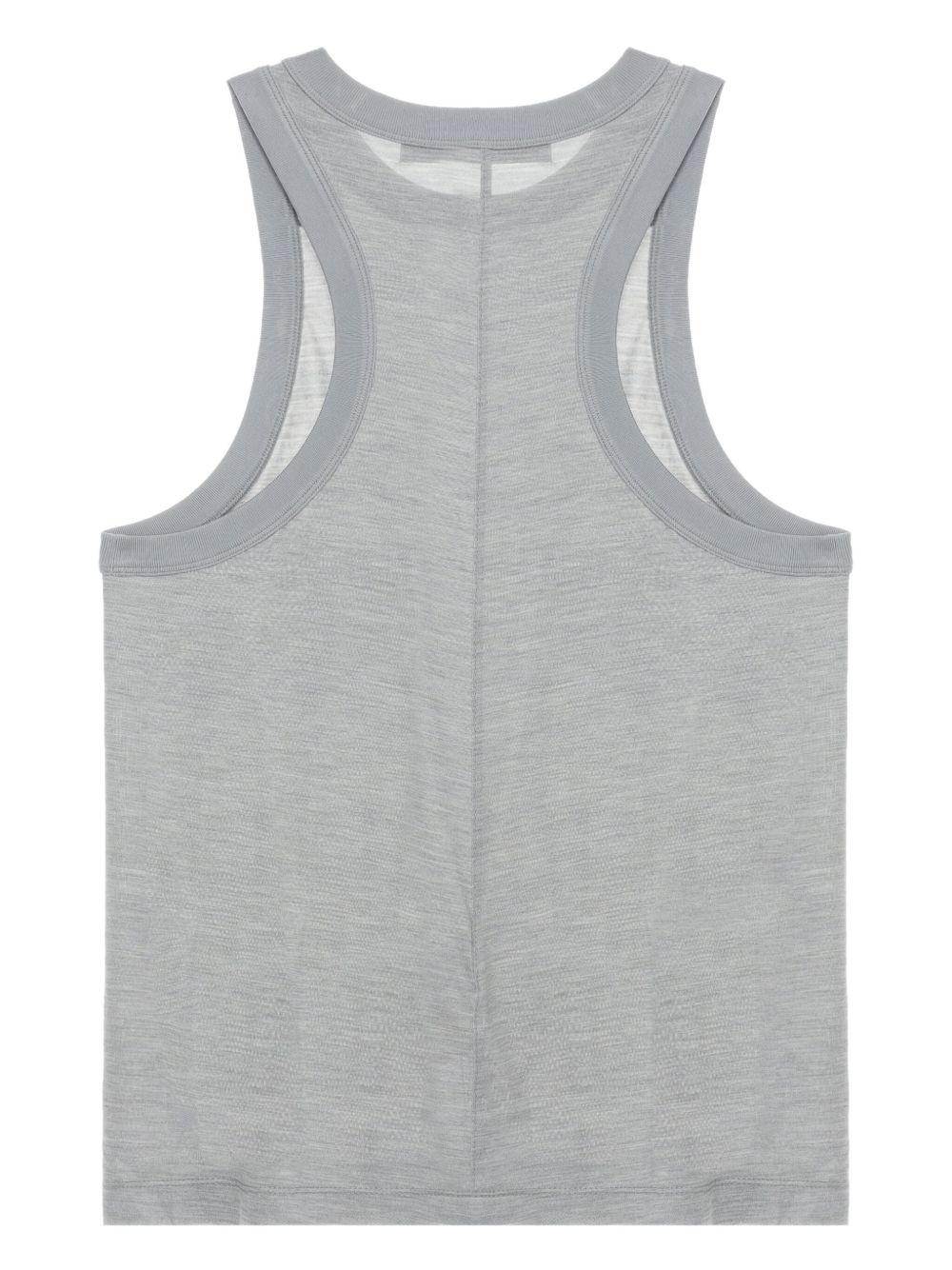 semi-sheer tank top - 7