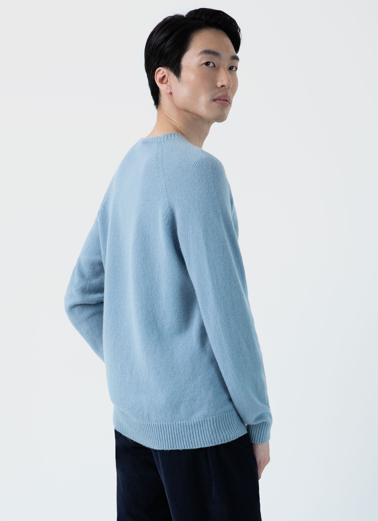 Lambswool Crew Neck Jumper - 5