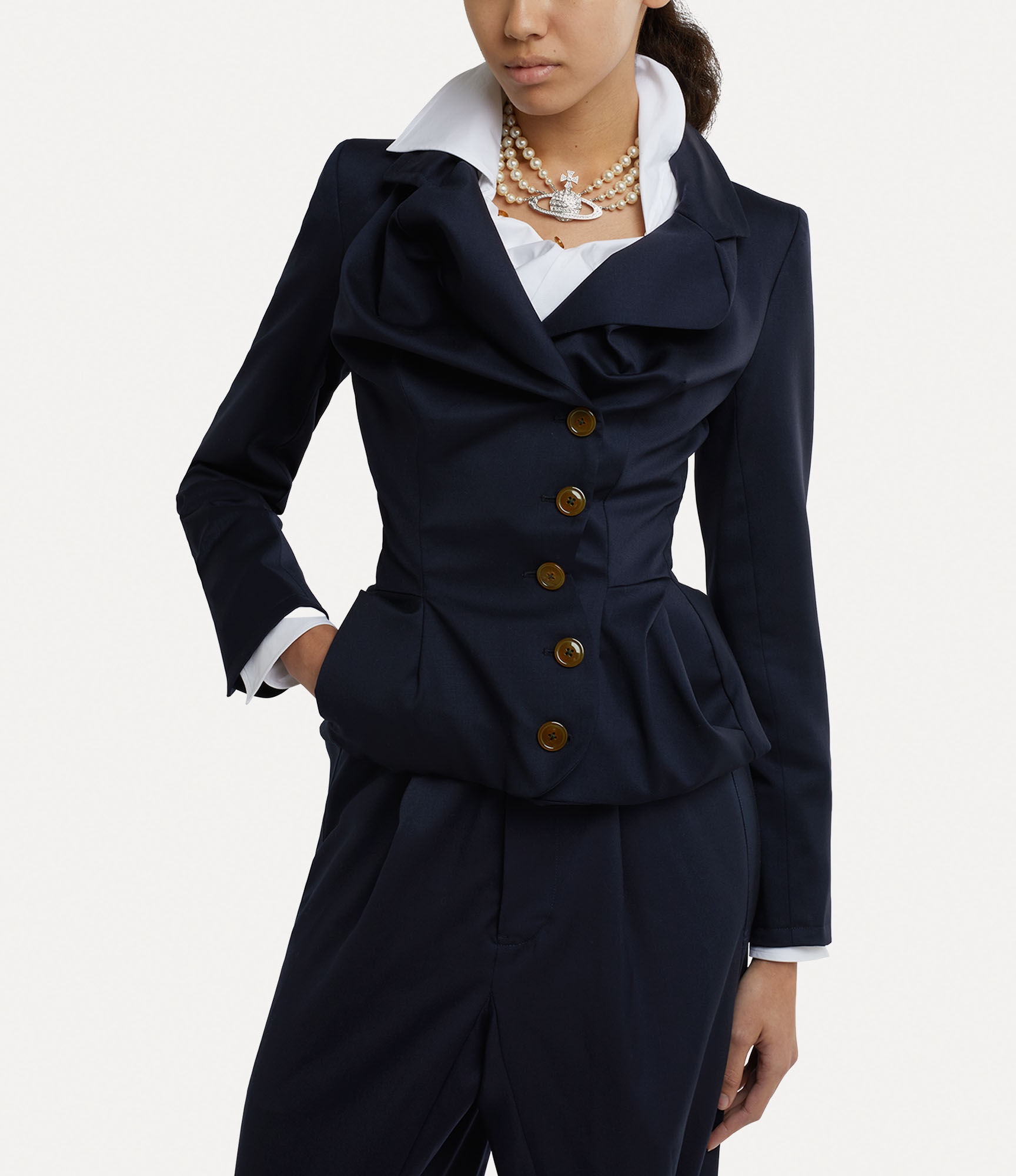 Vivienne Westwood DRUNKEN TAILORED JACKET | REVERSIBLE