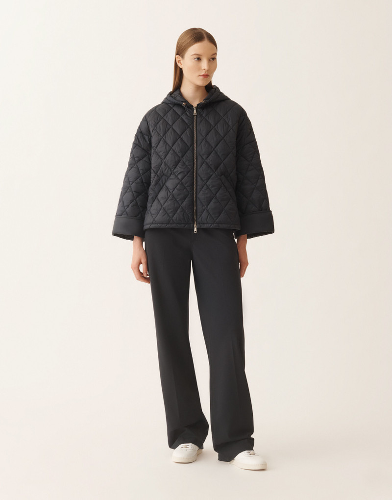 Ultralight technical down jacket in midnight blue 3