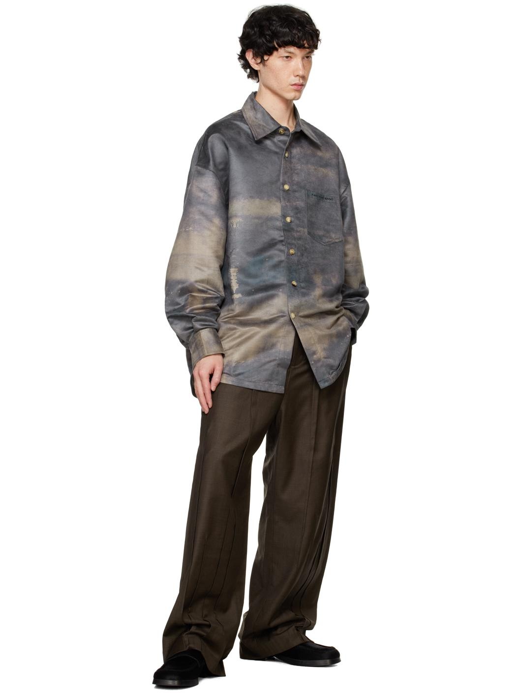 Brown Folding Trousers - 4