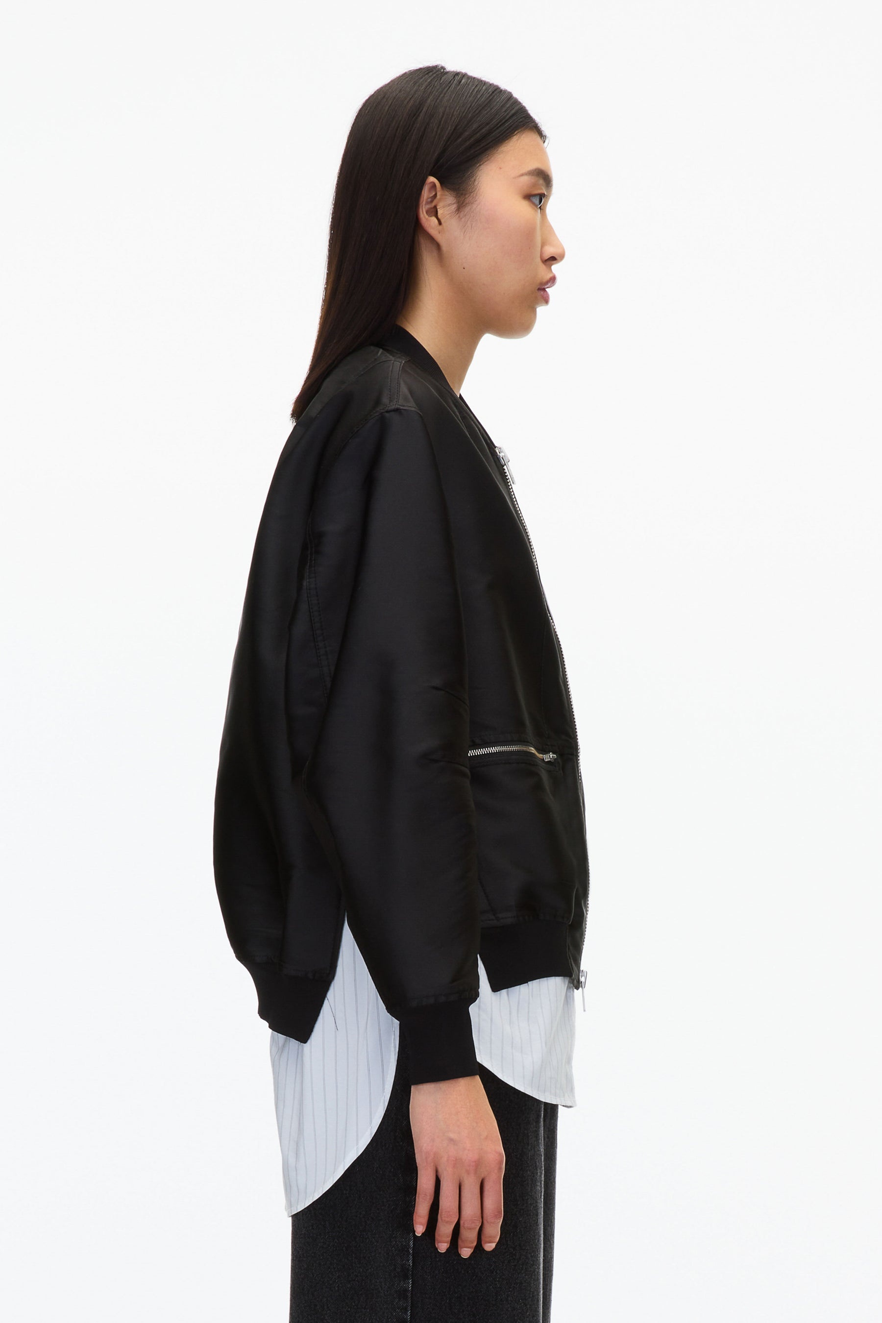 3.1 Phillip Lim Layered Bomber Jacket | REVERSIBLE