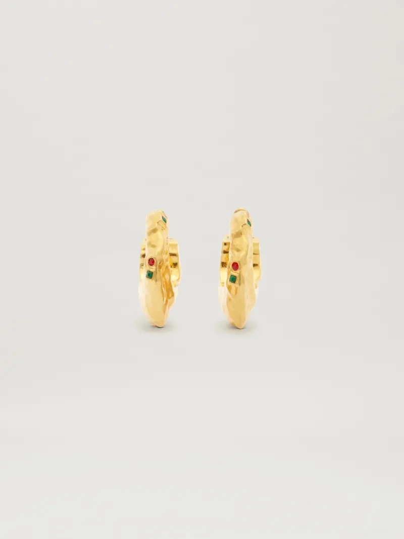 Embroidere Curved Logo knit sweater - 1