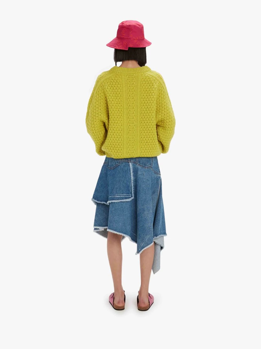 JWA CREWNECK CABLE  JUMPER - 7