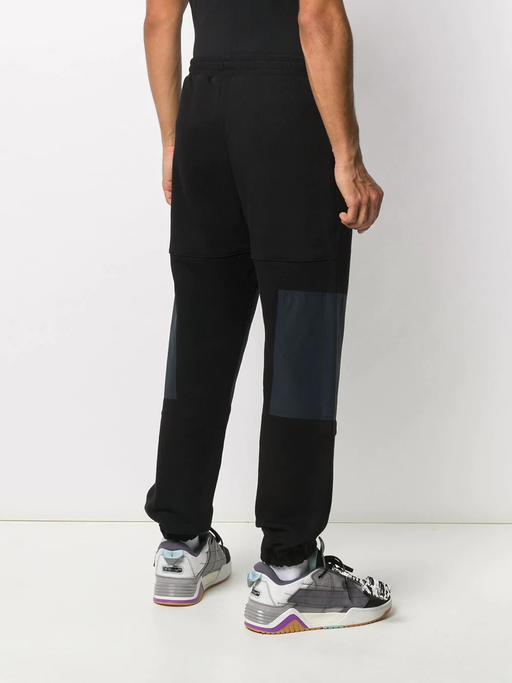 panelled track pants - 4