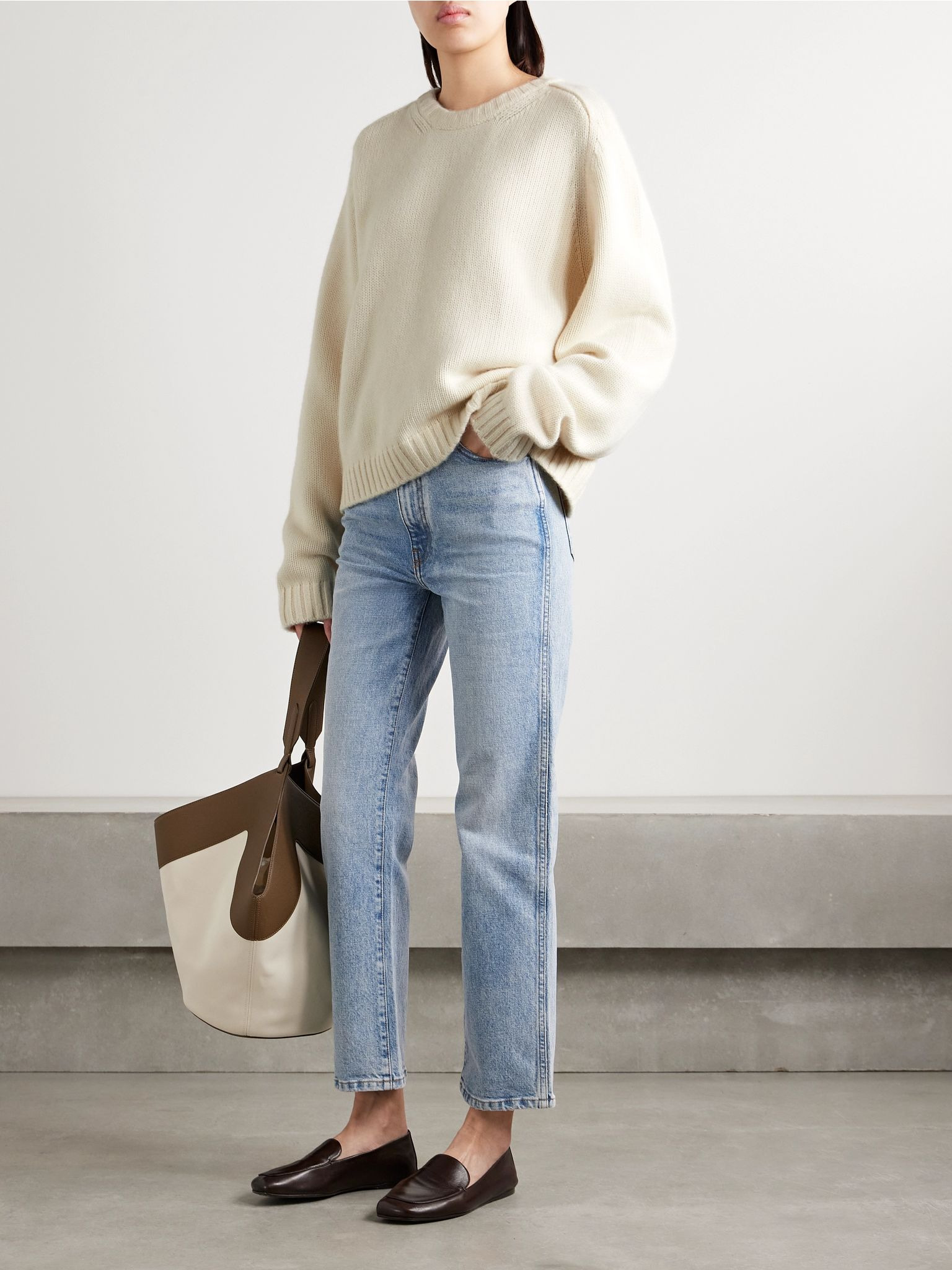 Mae cashmere sweater Off-white - 2