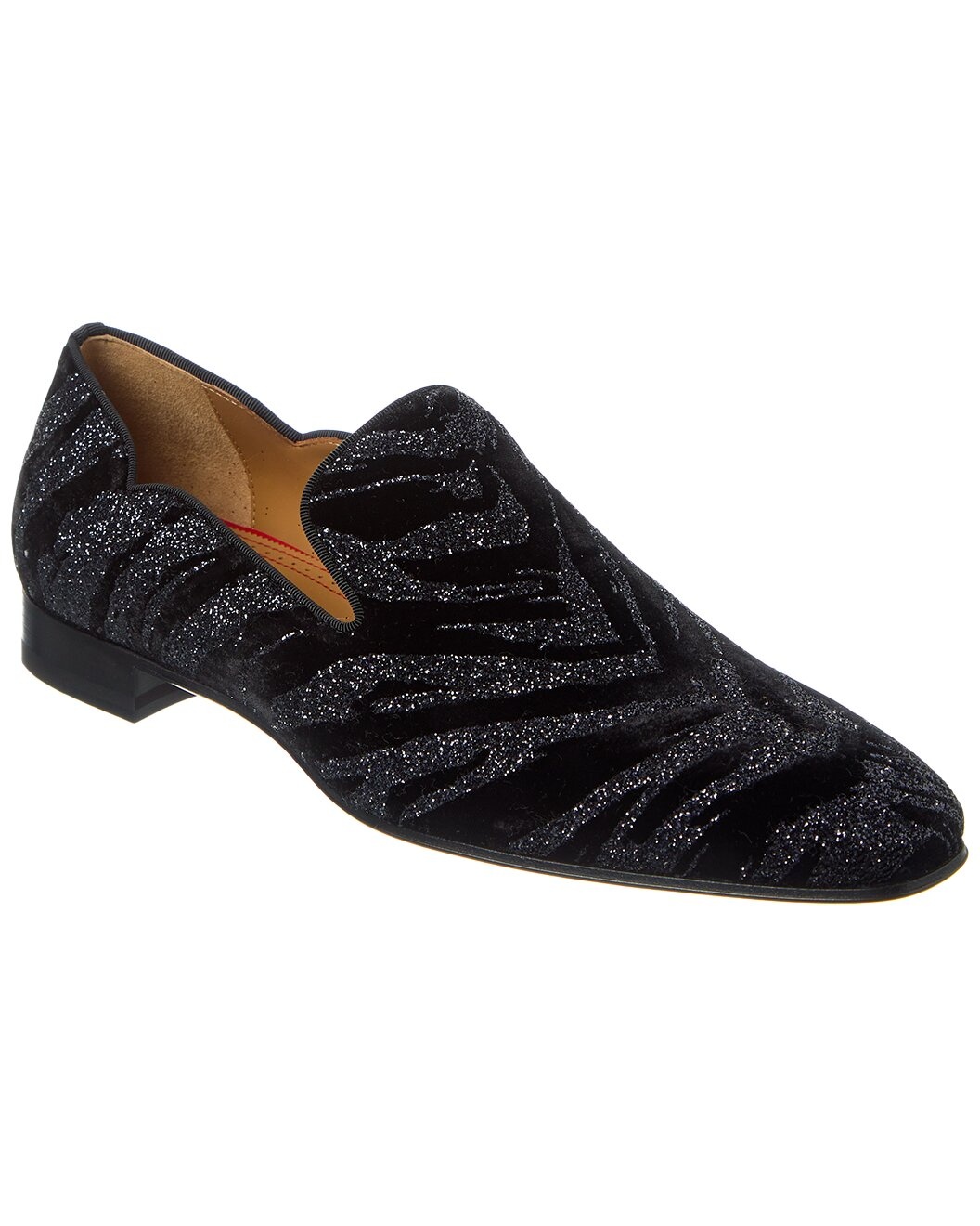 Christian Louboutin Dandy Chick Velvet Loafer - 1