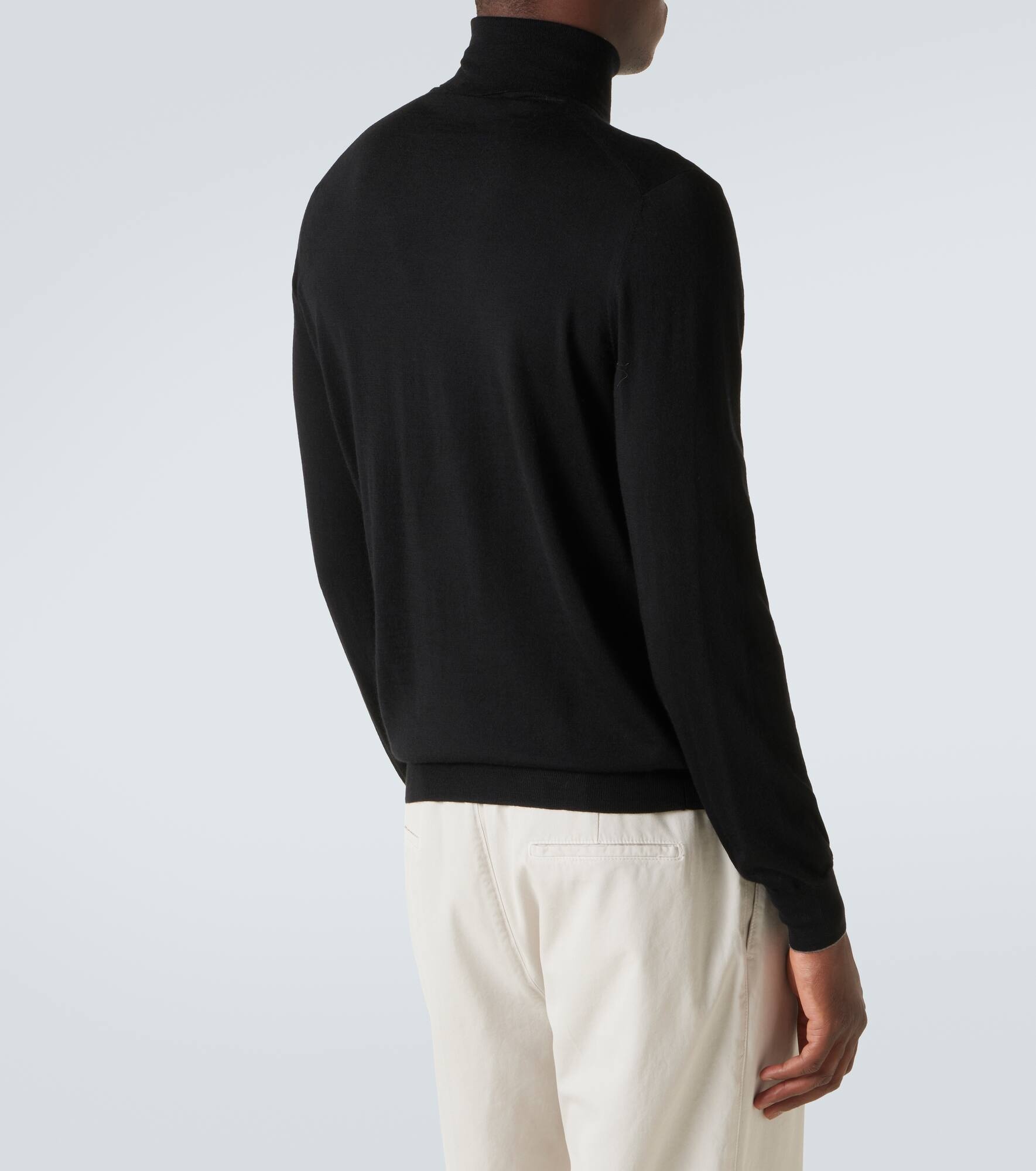 Wool and cashmere turtleneck sweater - 4