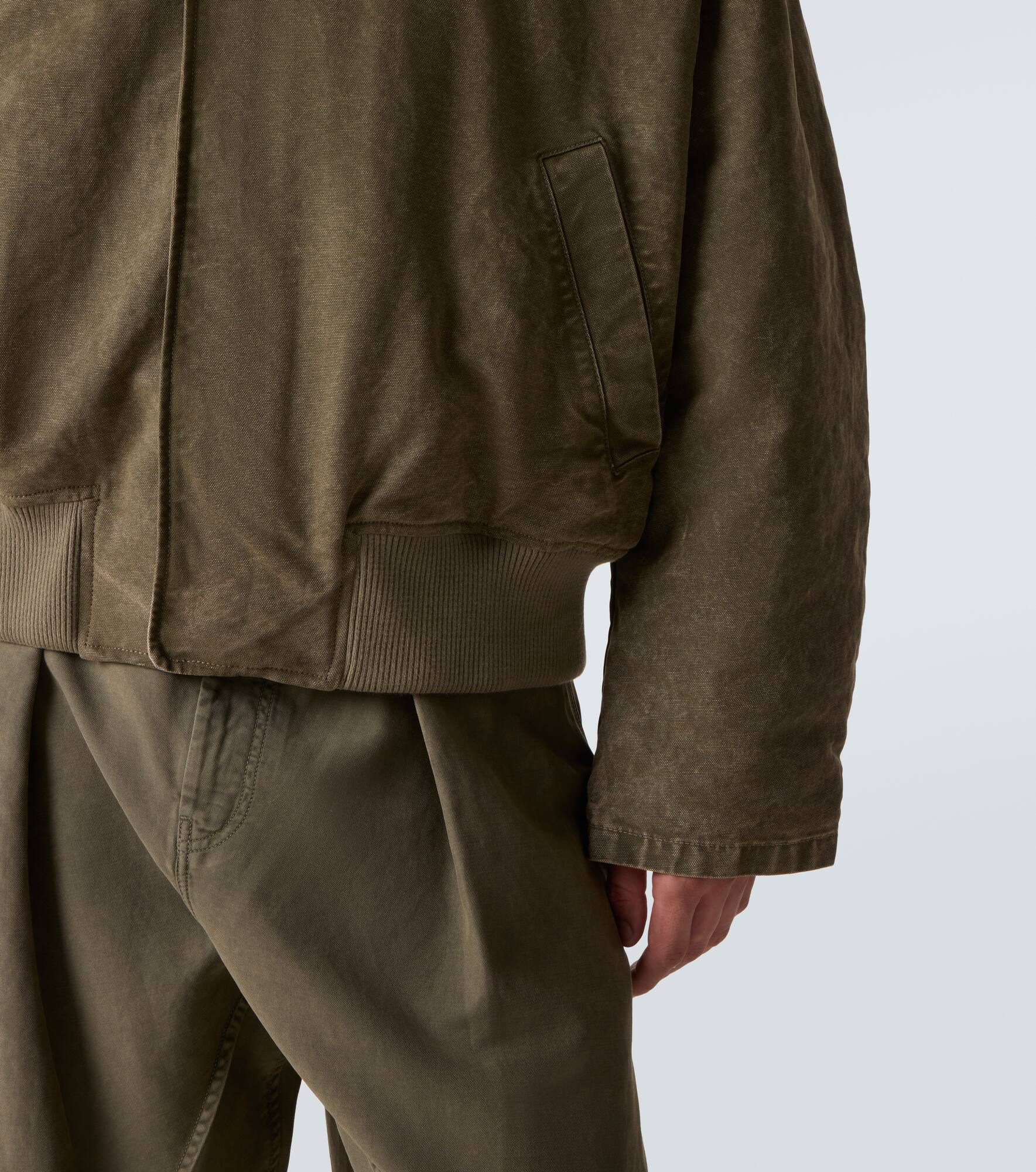 Cotton bomber jacket - 6