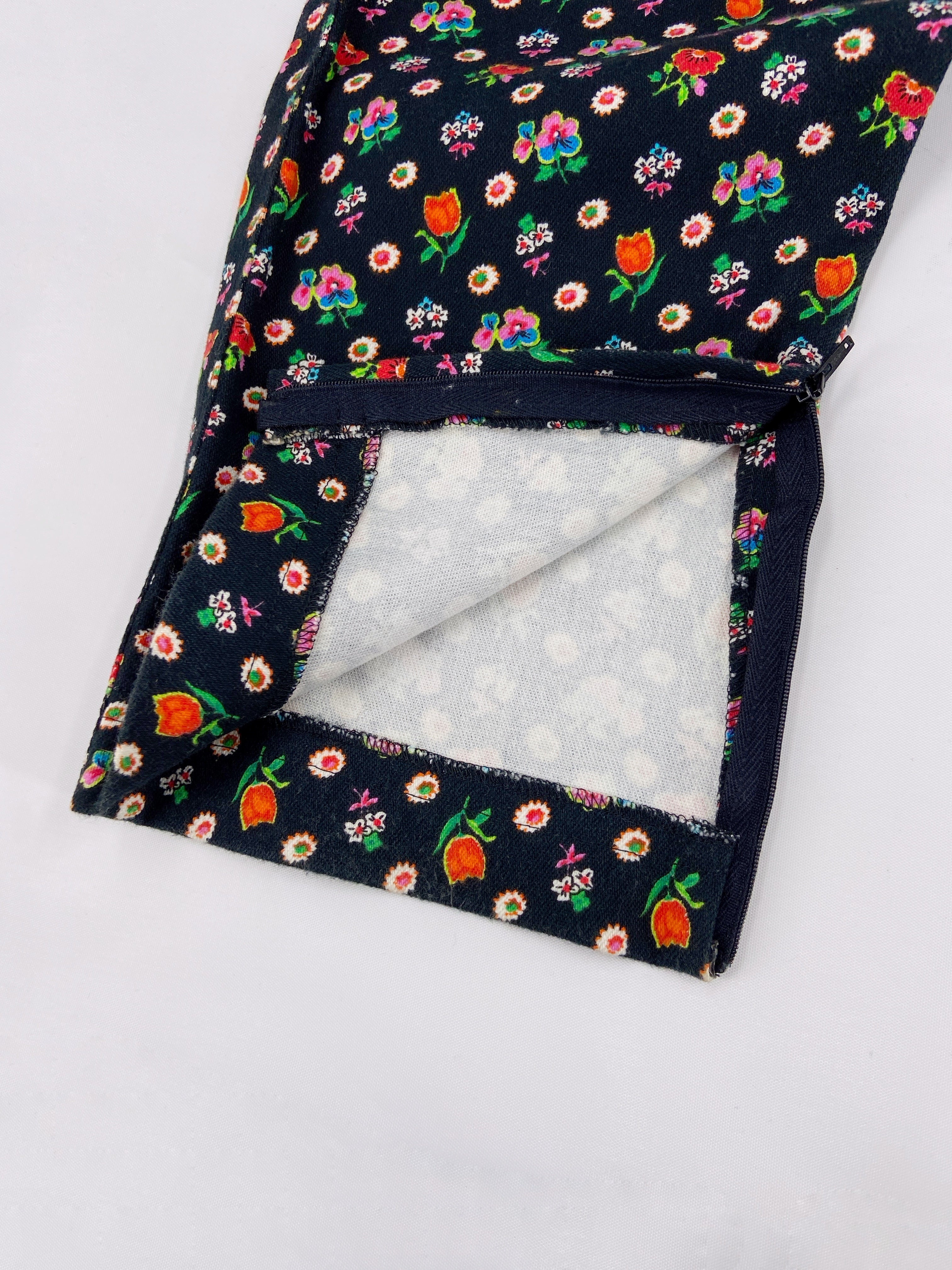 Gianni Versace Spring 1993 Iconic Floral Print Jeans 40 - 11