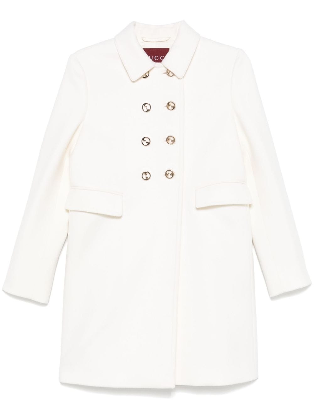 Interlocking G-buttons coat - 1