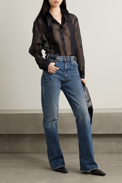 NILI LOTAN Joan high-rise straight-leg jeans outlook