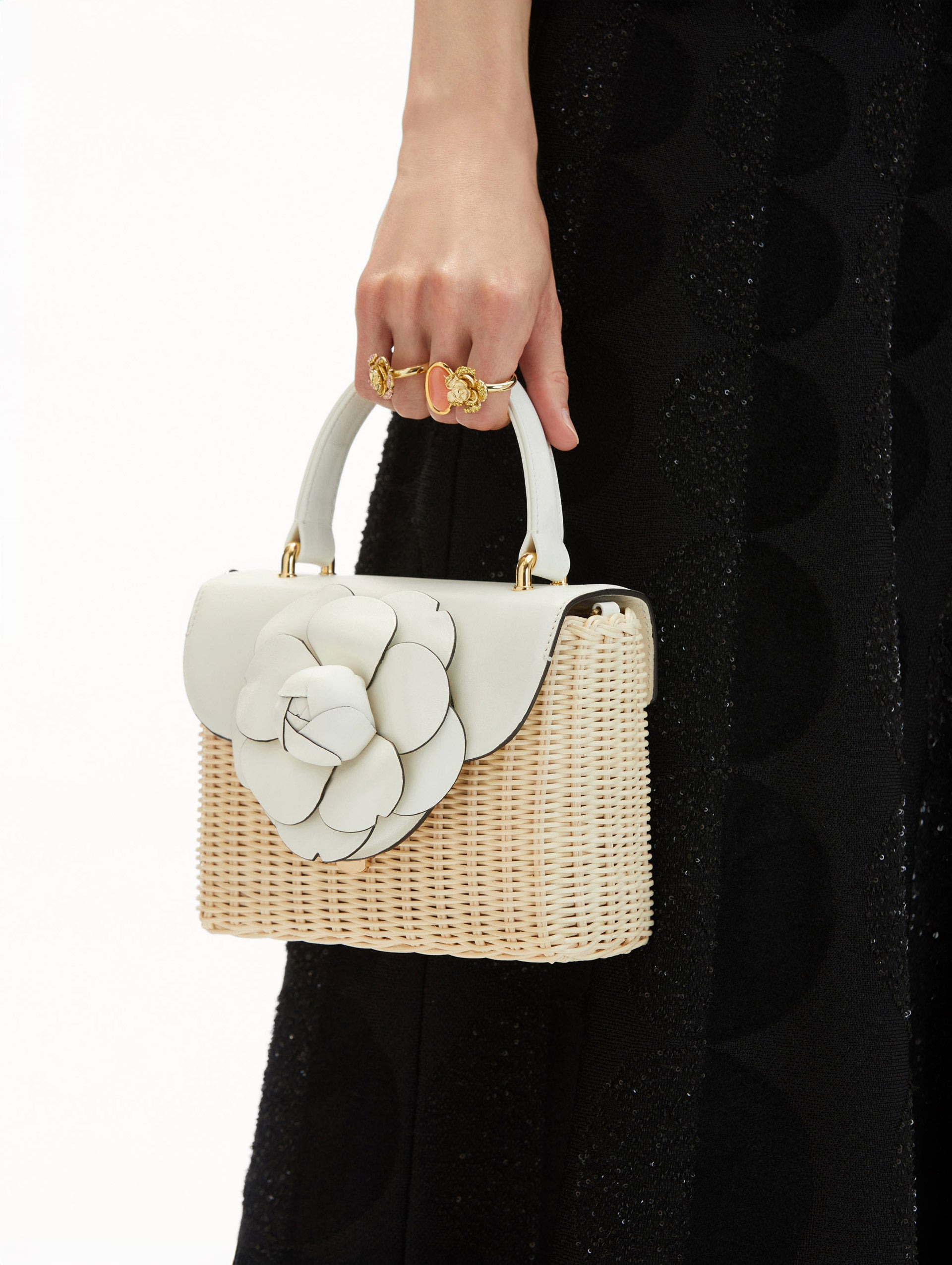 WICKER MINI TRO BAG - 2